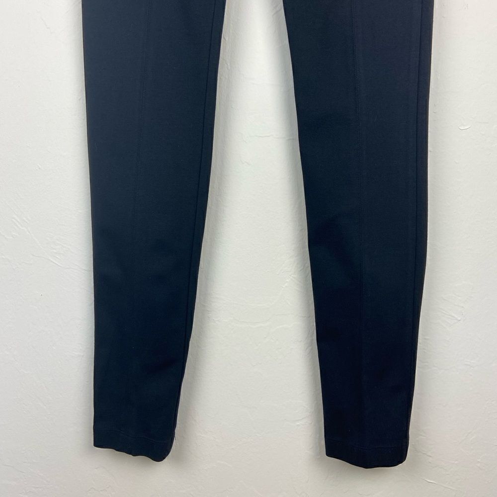 Vince Ponte Knit Snap-Closure Stretch Ski Pant - Black - Picture 5 of 8